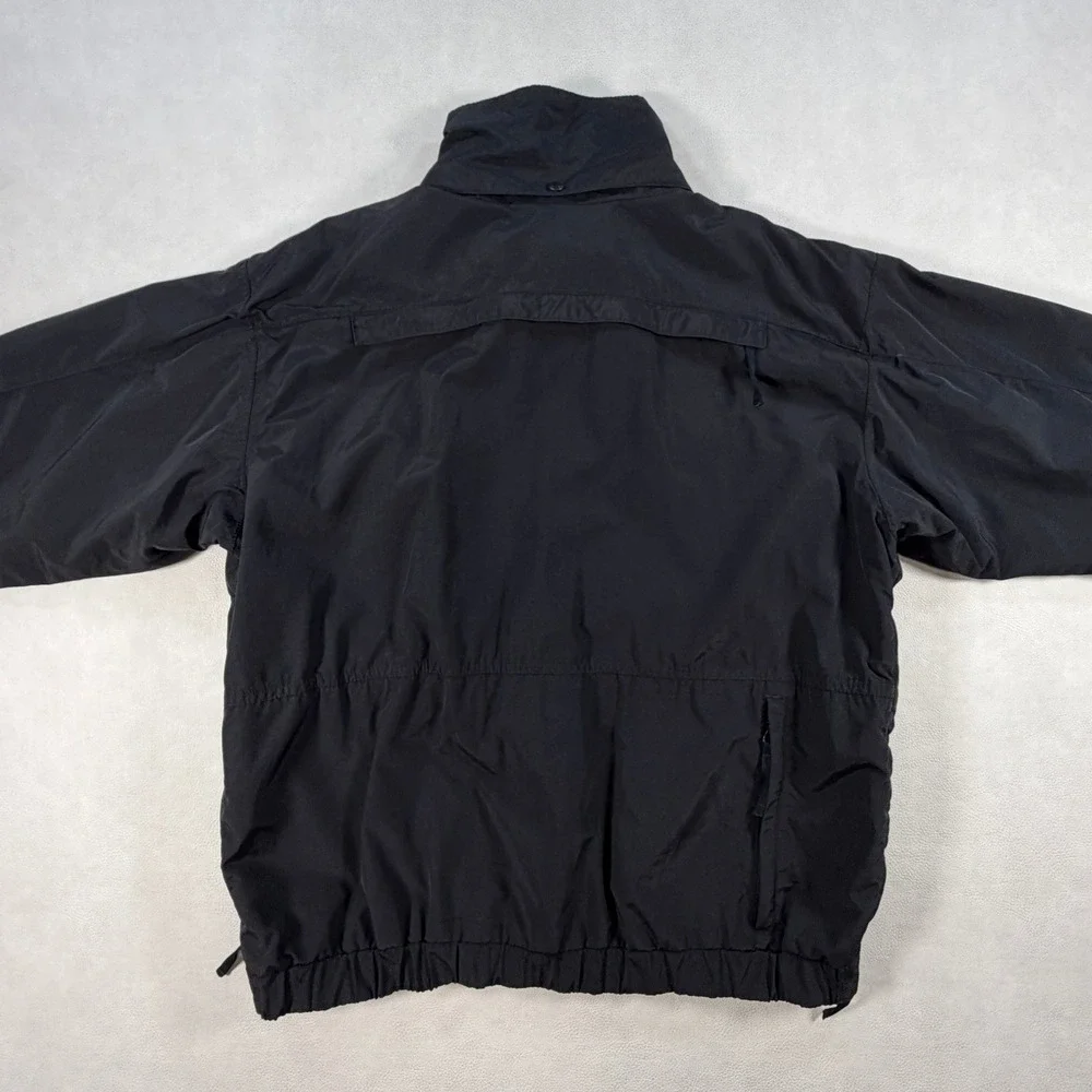 5.11 Tactical Series Mens Large Duty Jacket Utility Multi-Pocket Black Nylon